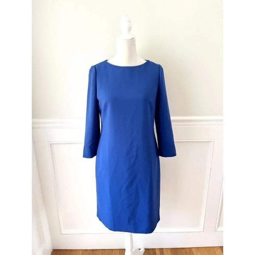 Hobbs London Cobalt Blue Shift Dress 6